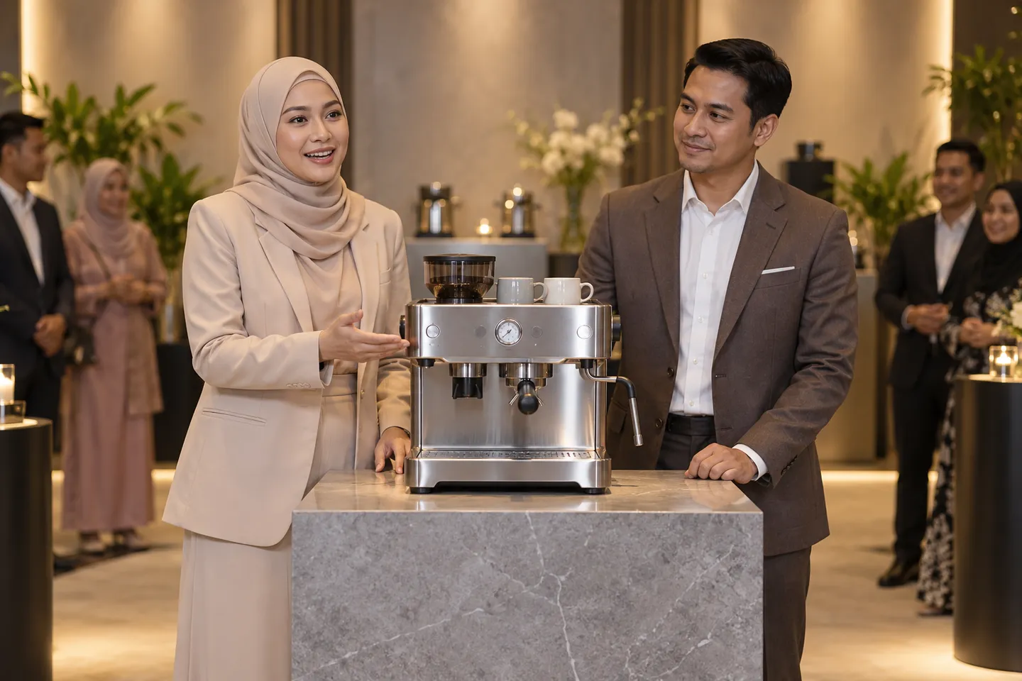 Pembentangan di majlis pelancaran produk